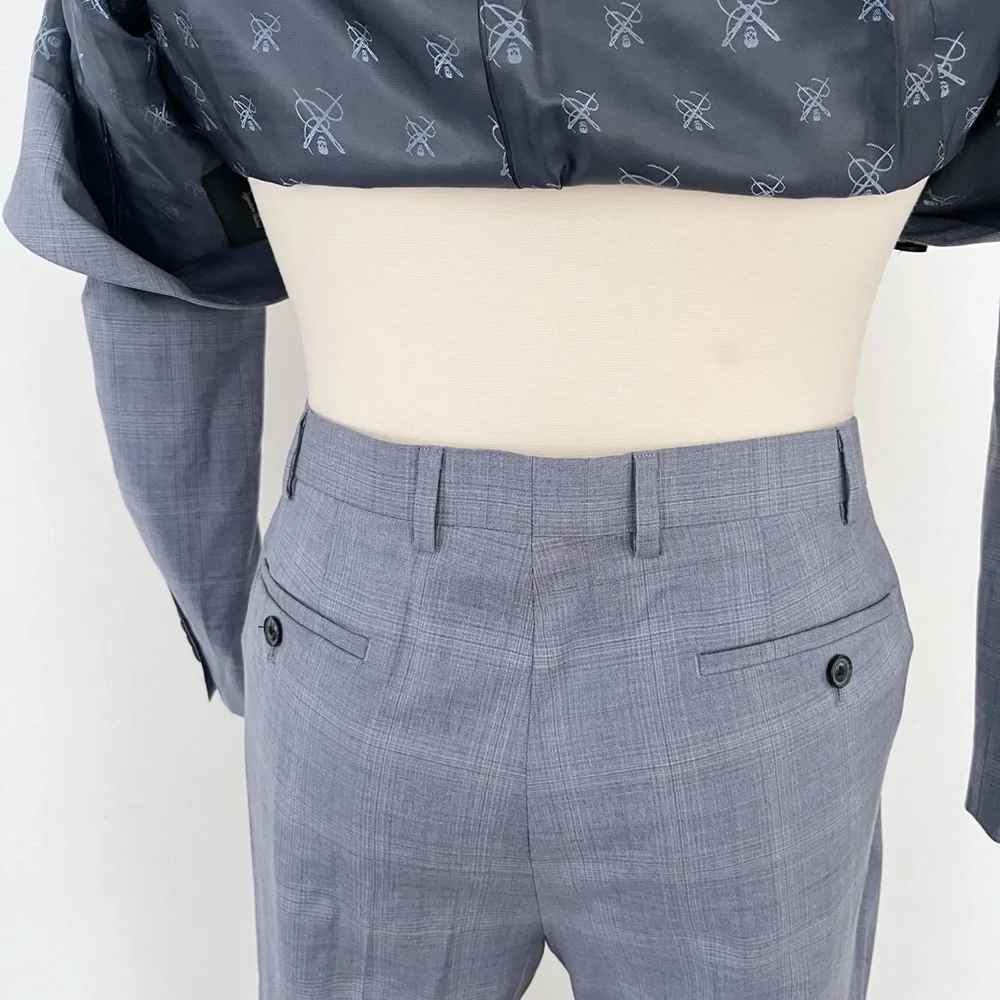 New John Varvatos Light Blue Suit 42L/35L